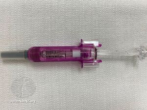 Omalizumab syringe (DermNet NZ xolair-syringe-01).jpg