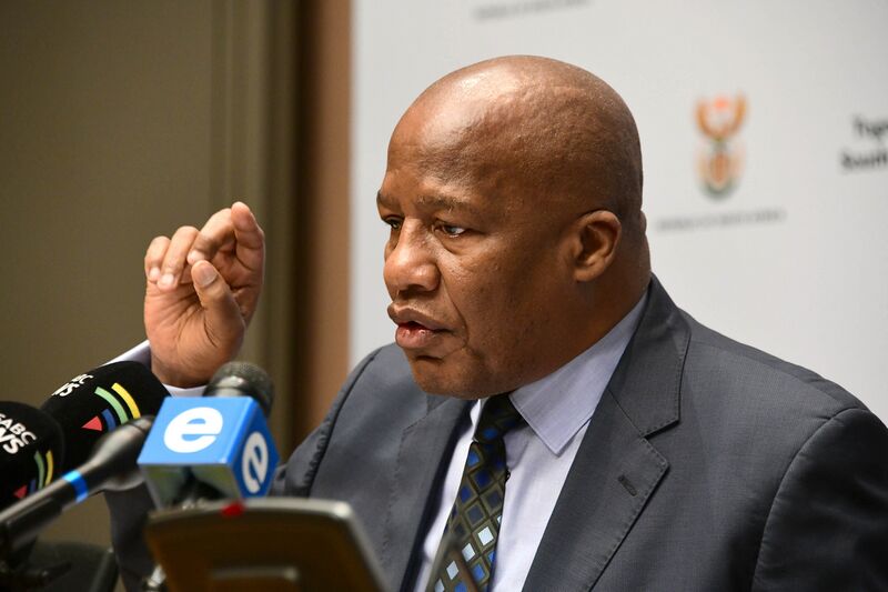 File:Minister Jackson Mthembu briefs media on outcomes of Cabinet meeting (GovernmentZA 48599523952).jpg