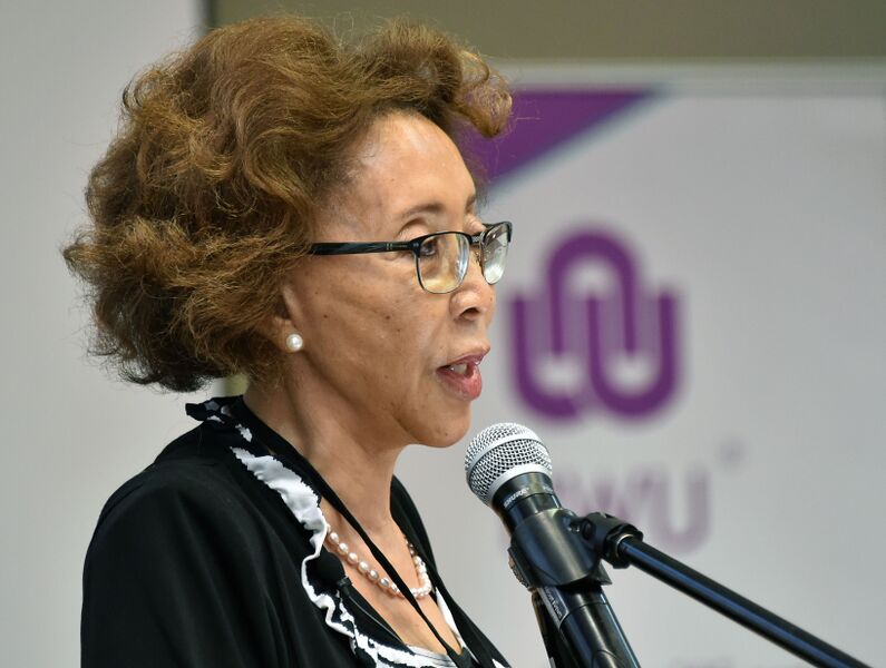File:First Lady Tshepo Motsepe addresses Child Health Priorities Conference at North-West University (GovernmentZA 49140201208).jpg