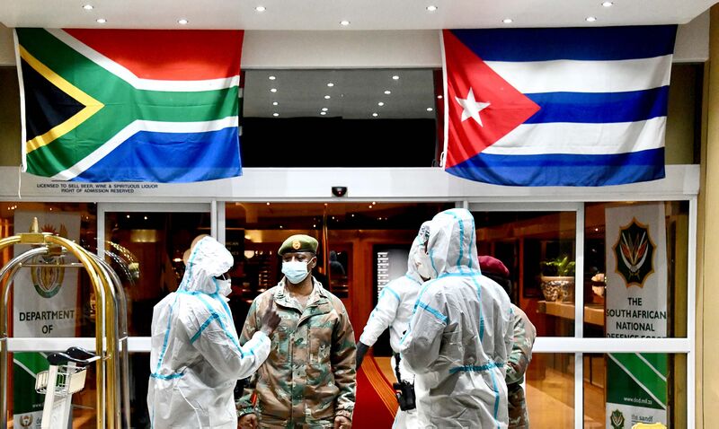 File:Cuban Health Specialists arriving in South Africa to curb the spread of COVID-19 (GovernmentZA 49828578566).jpg