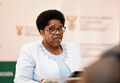 Deputy Minister Candith Mashego-Dlamini addresses a symposium on SA’s chairing of the AU (GovernmentZA 49655287572).jpg