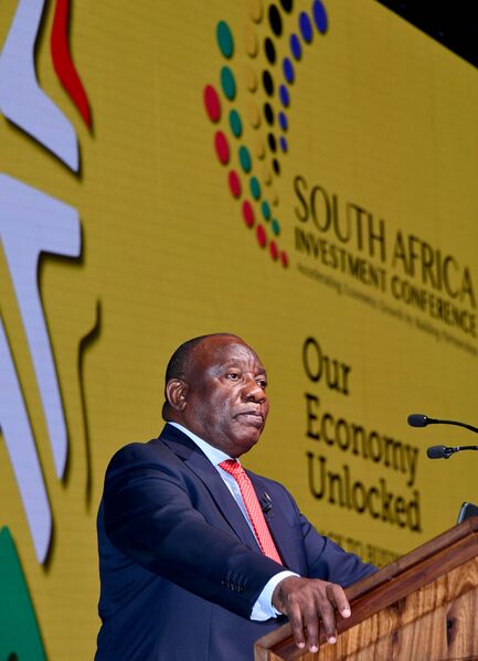File:President Cyril Ramaphosa leads South Africa Investment Conference (GovernmentZA 50619847222).jpg