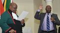 Deputy Chief Justice Raymond Zondo swears in newly appointed Deputy Ministers (GovernmentZA 47972162331).jpg