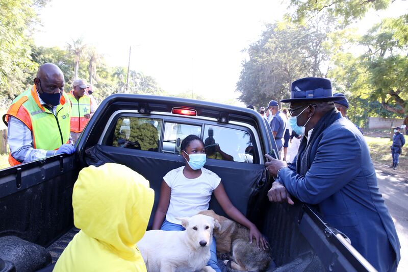 File:Minister Bheki Cele, Premier Sihle Zikalala and Members of the Executive Council launches integrated plan to curb the spread of Covid-19 pandemic in ILembe (GovernmentZA 49959078891).jpg