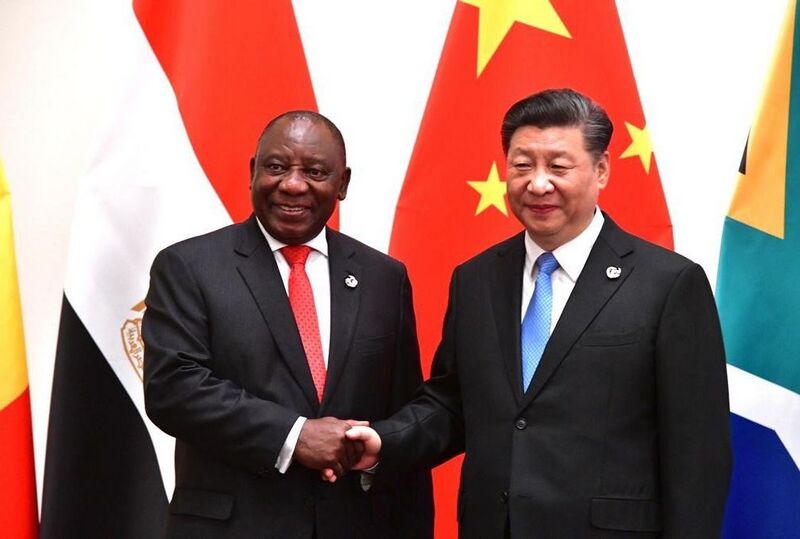 File:President Cyril Ramaphosa and President Xi Jinping hold bilateral talks during 2019 G20 Leaders' Summit (GovernmentZA 48142830637).jpg