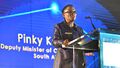 Deputy Minister Pinky Kekana addresses fourth instalment of the Microsoft Annual Trusted Cloud Policy Summit (GovernmentZA 47922855707).jpg