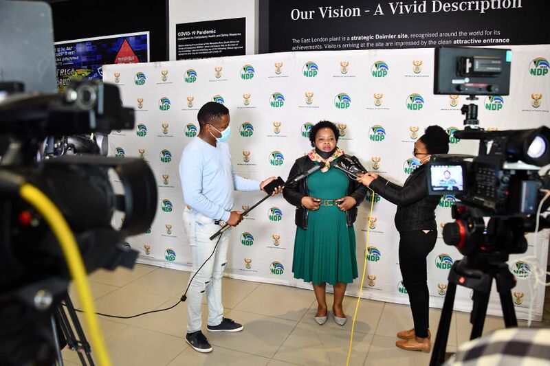 File:Deputy Minister Thembi Siweya visits Daimler Mercedes Benz Manufacturing Company to assess impact of -COVID19 in East London (GovernmentZA 50367788297).jpg