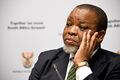 Minister Gwede Mantashe briefs media following State of the Nation Address Debate (GovernmentZA 49559517523).jpg