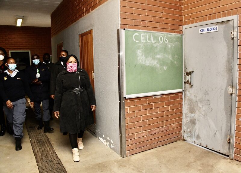File:Deputy Minister Thembi Siweya visits Temba Police Station (GovernmentZA 50015691982).jpg