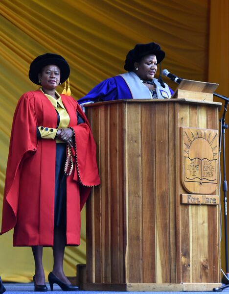 File:Deputy Minister receives Doctorate degree in Public Administration at University of Fort Hare (GovernmentZA 47836198792).jpg