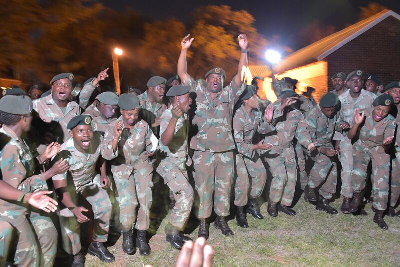 File:Commander in Chief of the Armed Forces His Excellency President Cyril Ramaphosa delivers well wishes to the South African Armed Forces ahead of the national lockdown, 26 Mar 2020 (GovernmentZA 49703605963).jpg