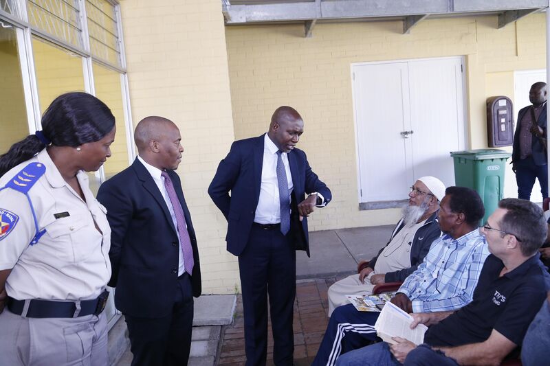 File:MEC Mxolisi Kaunda conducts follow up visit to Rossburgh Driver License and Testing Centre (GovernmentZA 48118945613).jpg
