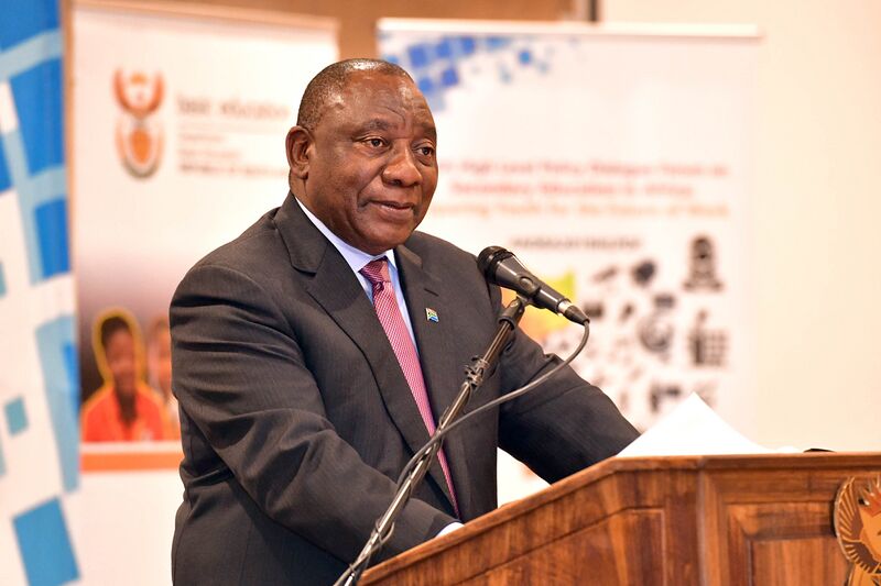 File:President Ramaphosa welcomes African Education Ministers (GovernmentZA 48404103971).jpg