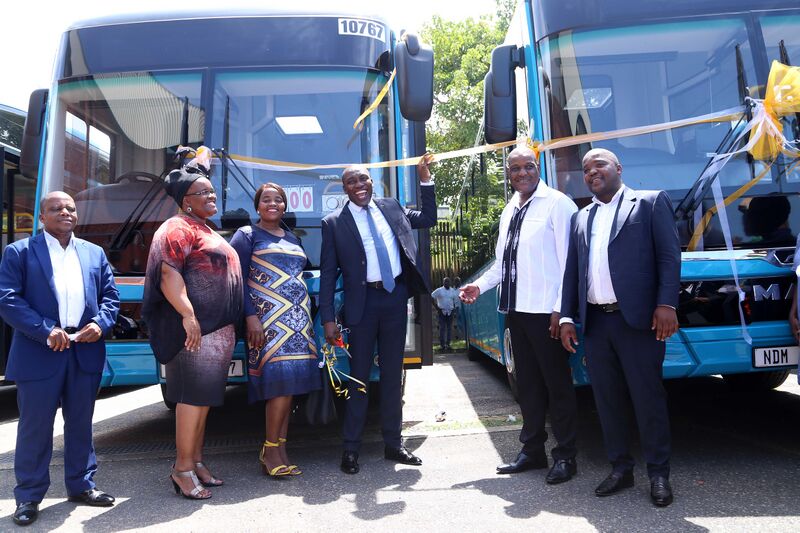 File:MEC Bheki Ntuli officially unveils first fleet of Durban Transport Buses (GovernmentZA 49577681088).jpg