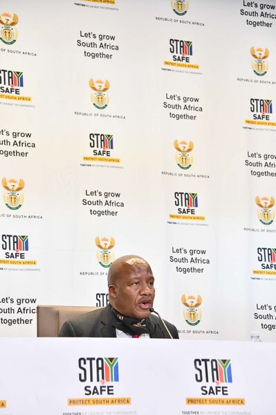 File:Minister Jackson Mthembu briefs media on outcomes of Cabinet meeting (GovernmentZA 49973190291).jpg
