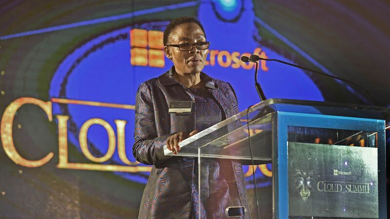 File:Deputy Minister Pinky Kekana addresses fourth instalment of the Microsoft Annual Trusted Cloud Policy Summit (GovernmentZA 47922868141).jpg