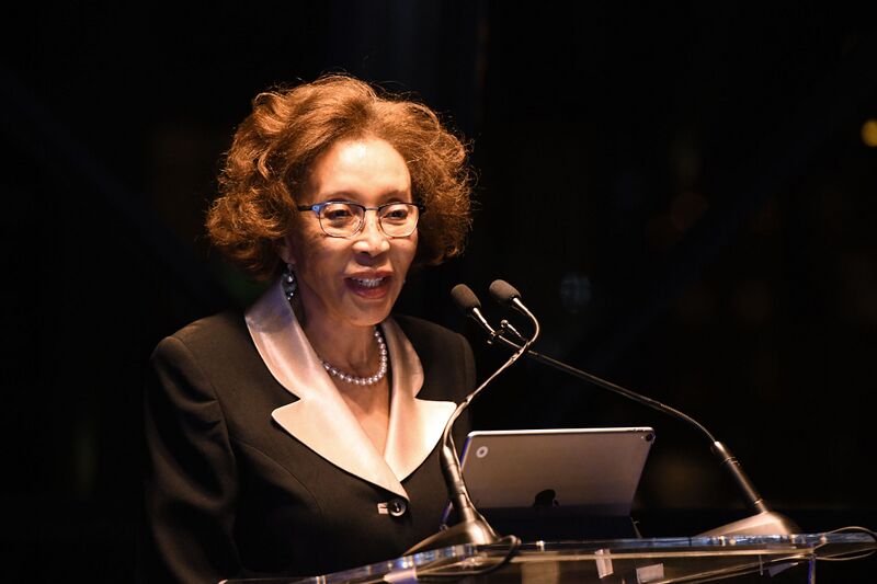 File:First Lady Dr Tshepo Motsepe delivers keynote address at UNICEF International Council gala dinner (GovernmentZA 48945407203).jpg