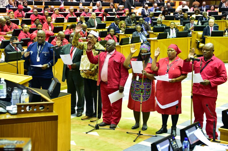 File:Chief Justice Mogoeng Mogoeng swears in designated members of the National Assembly (GovernmentZA 47907766451).jpg