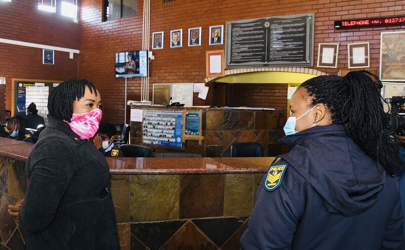 File:Deputy Minister Thembi Siweya visits Temba Police Station (GovernmentZA 50015428931).jpg