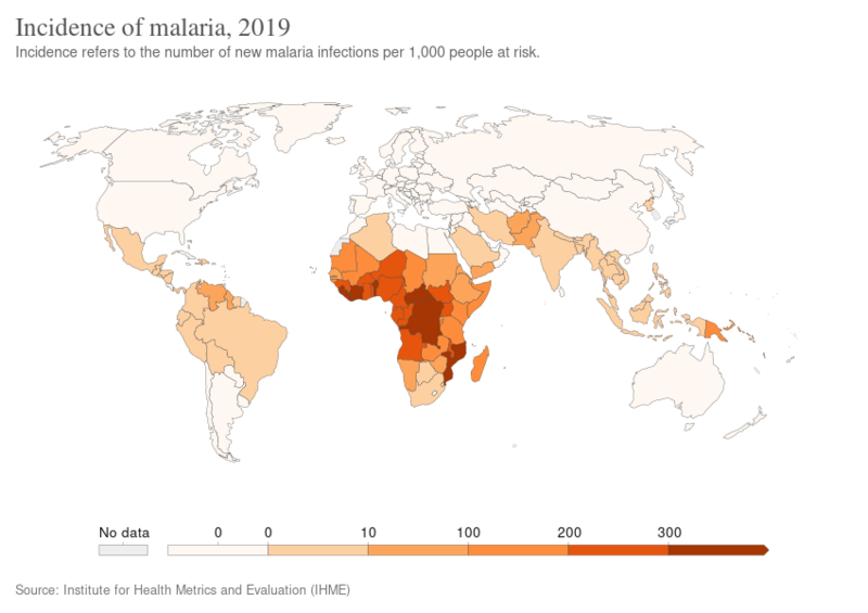 File:Incidence of malaria, OWID.svg