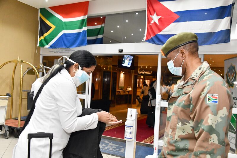 File:Cuban Health Specialists arriving in South Africa to curb the spread of COVID-19 (GovernmentZA 49828578451).jpg