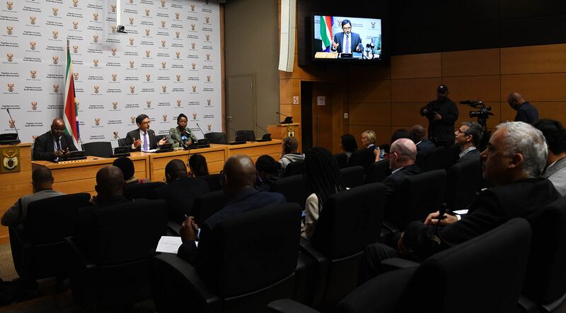 File:Minister of Trade and Industry Ebrahim Patel briefs media on South African Investment Conference (GovernmentZA 48940291443).jpg