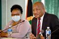 Minister Jackson Mthembu assesses government’s response to COVID-19 at Harry Gwala District Municipality, 5 September 2020 (GovernmentZA 50314738731).jpg