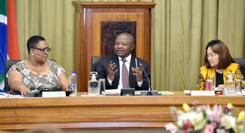 File:Deputy President David Mabuza chairs Inter-Ministerial Committee meeting on Land Reform (GovernmentZA 48726618266).jpg