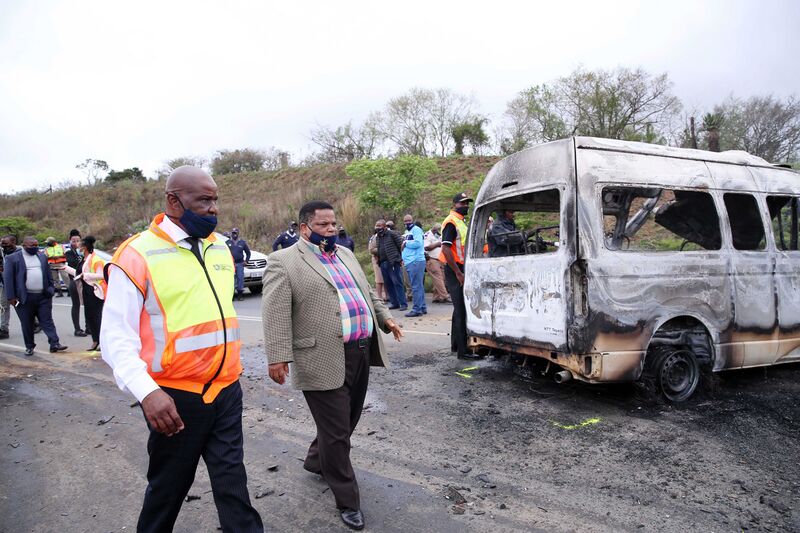 File:MEC Bheki Ntuli visits R34 accident scene in KwaZulu-Natal (GovernmentZA 50515636966).jpg