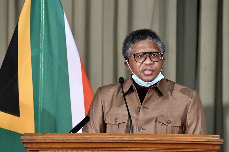 File:Minister Fikile Mbalula briefs the media on government’s further plans to combat the spread of COVID-19 (GovernmentZA 50119420291).jpg