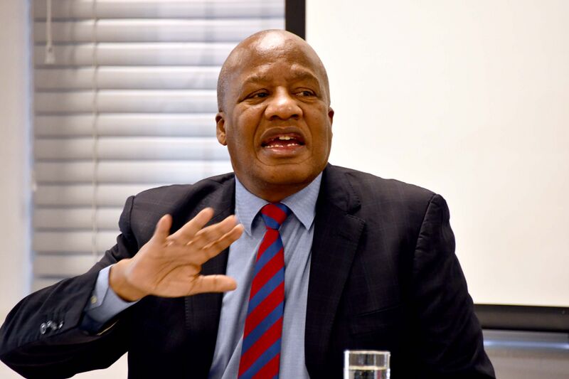 File:Minister Jackson Mthembu and Deputy Minister Thembi Siweya on engagement and preparation meeting with DPME Executive Committee (GovernmentZA 50218431566).jpg