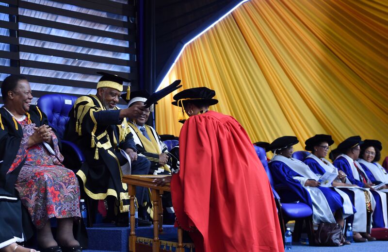File:Deputy Minister receives Doctorate degree in Public Administration at University of Fort Hare (GovernmentZA 46972067145).jpg