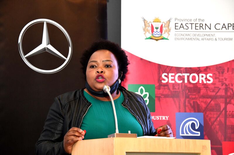 File:Deputy Minister Thembi Siweya visits Daimler Mercedes Benz Manufacturing Company to assess impact of -COVID19 in East London (GovernmentZA 50366933263).jpg