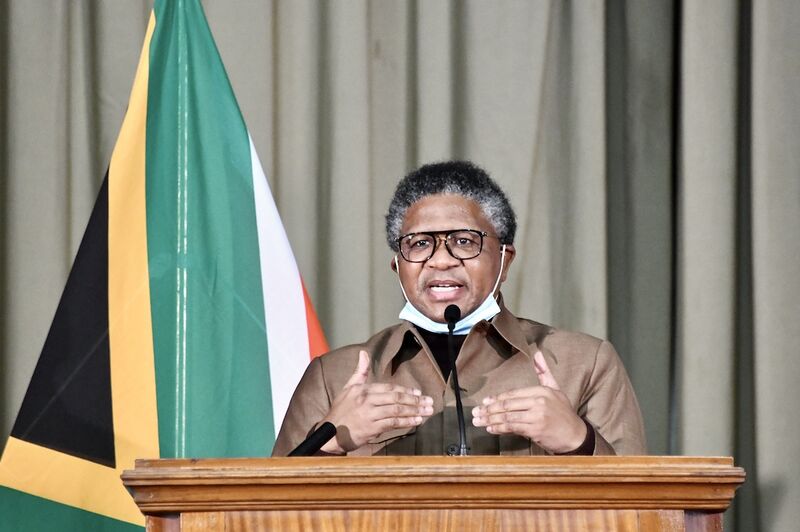 File:Minister Fikile Mbalula briefs the media on government’s further plans to combat the spread of COVID-19 (GovernmentZA 50121970092).jpg