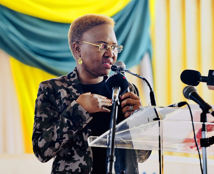 File:Social Development Minister Lindiwe Zulu addresses the 2019 National Child Protection Week Campaign launch (GovernmentZA 47991891562).jpg