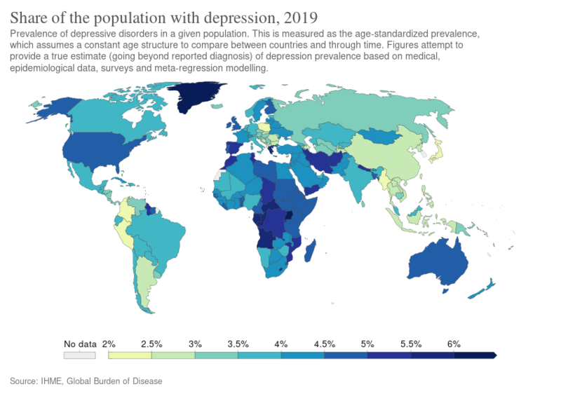 File:Share of the population with depression, OWID.svg
