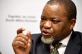 Minister Gwede Mantashe briefs media following State of the Nation Address Debate (GovernmentZA 49559517373).jpg