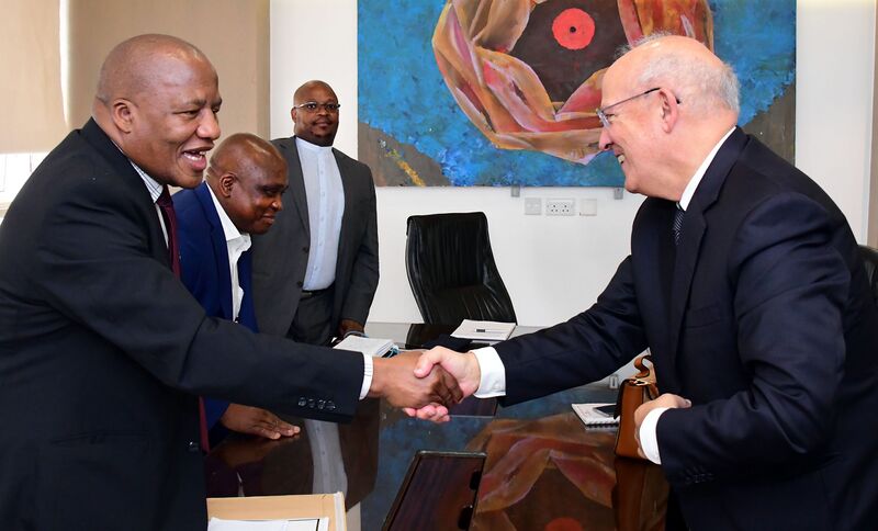 File:Bilateral meeting with Portuguese Foreign Minister on the margins of the International Conference on Population and Development Summit, 13 November 2019 (GovernmentZA 49062442378).jpg