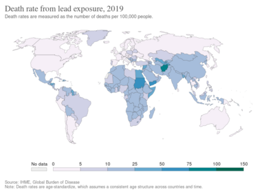 Death rate from lead exposure, OWID.svg