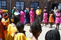 First Lady Dr Tshepo Motsepe inspects Art Hub at Khatlamping Primary School “Pink Room” Safe Space Initiative launch (GovernmentZA 50445235816).jpg