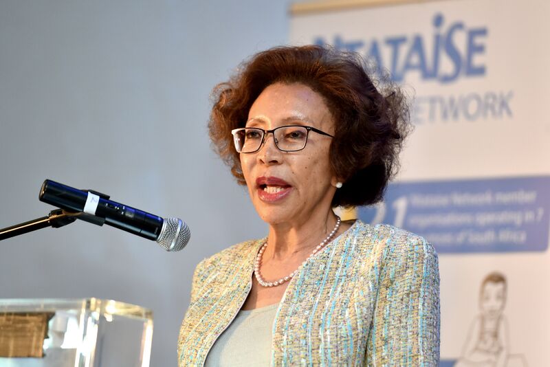 File:First Lady Tshepo Motsepe delivers keynote address at 2019 Ntataise Network Conference (GovernmentZA 48583837887).jpg