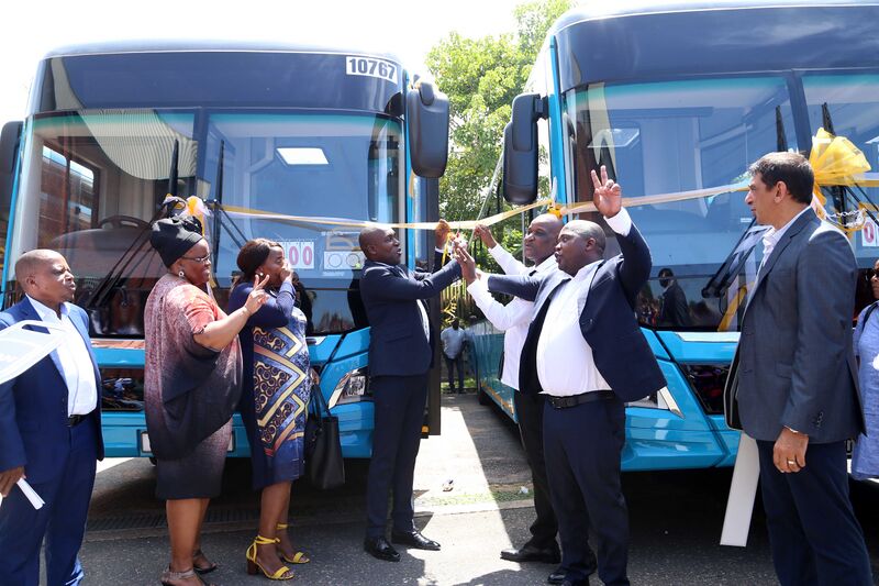 File:MEC Bheki Ntuli officially unveils first fleet of Durban Transport Buses (GovernmentZA 49577680953).jpg
