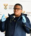 Minister Fikile Mbalula officially launches National Taxi Lekgotla Public Discourse platform, 20 August 2020 (GovernmentZA 50247837311).jpg