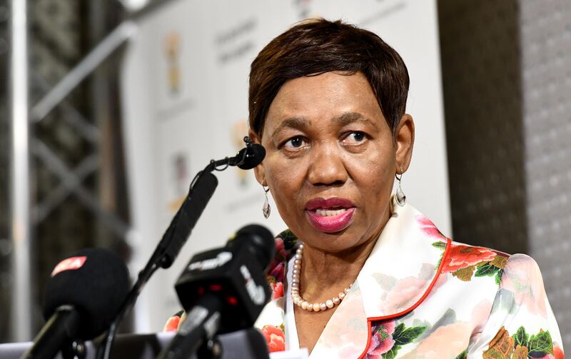 File:Minister Angie Motshekga briefs media on the state of readiness for opening of schools, 14 February 2021 (GovernmentZA 50945370391).jpg