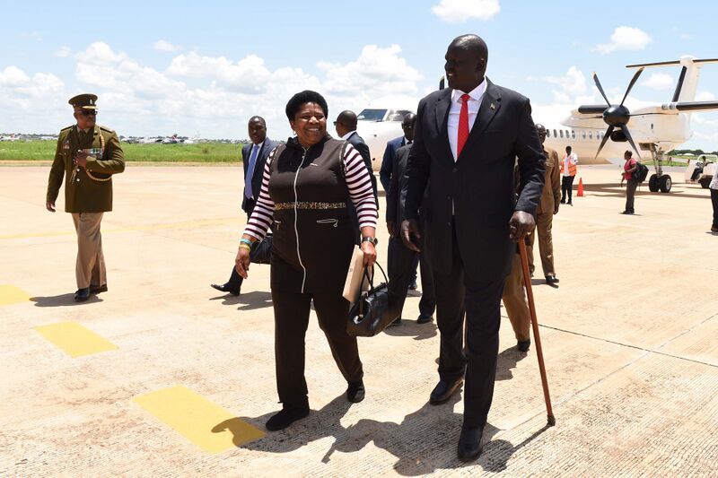 File:Arrival of Deputy Minister Candith Mashego-Dlamini in South Sudan (GovernmentZA 48486022847).jpg