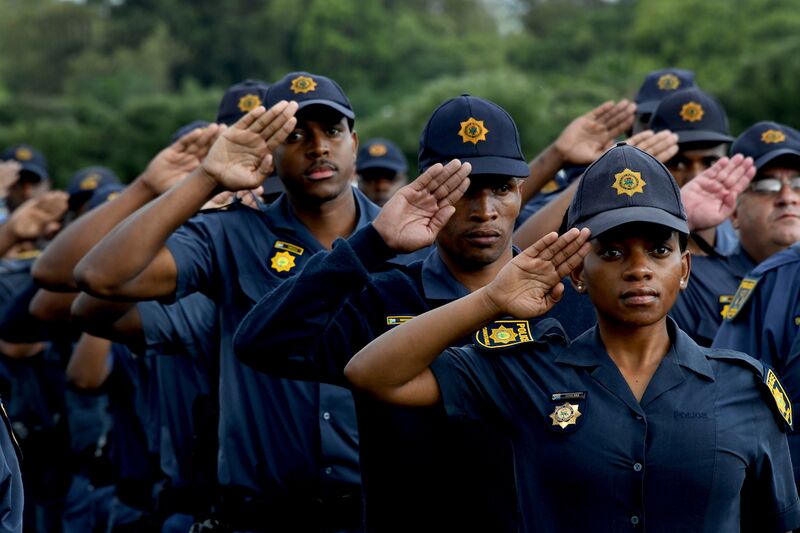 File:Commander in Chief of the Armed Forces His Excellency President Cyril Ramaphosa delivers well wishes to the South African Police Services ahead of the national lockdown, 26 Mar 2020 (GovernmentZA 49703580953).jpg