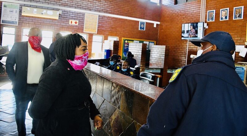 File:Deputy Minister Thembi Siweya visits Temba Police Station (GovernmentZA 50014900813).jpg